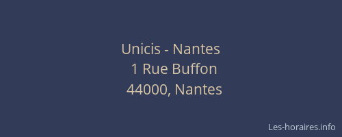 Unicis - Nantes