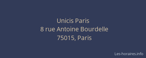 Unicis Paris