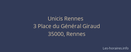 Unicis Rennes