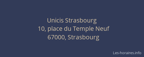 Unicis Strasbourg