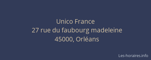 Unico France
