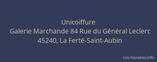 Unicoiffure
