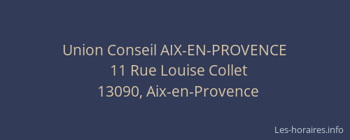 Union Conseil AIX-EN-PROVENCE
