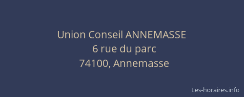 Union Conseil ANNEMASSE