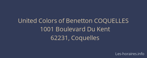 United Colors of Benetton COQUELLES
