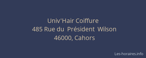 Univ'Hair Coiffure
