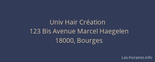 Univ Hair Création