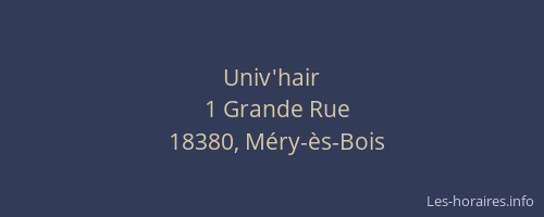 Univ'hair