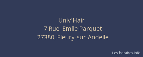 Univ'Hair