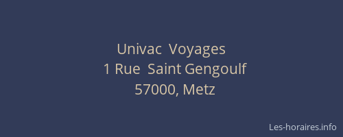 Univac  Voyages