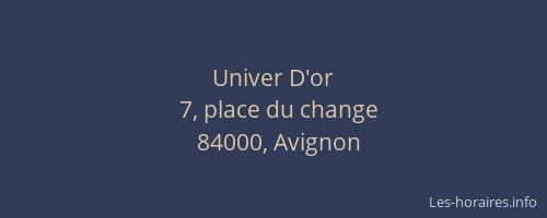 Univer D'or