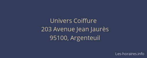 Univers Coiffure