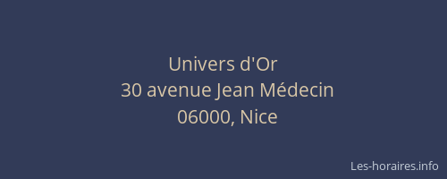 Univers d'Or