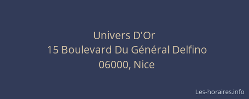 Univers D'Or
