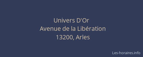 Univers D'Or