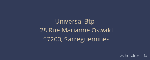 Universal Btp