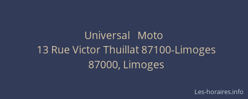 Universal   Moto