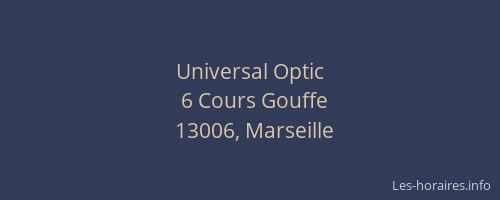 Universal Optic