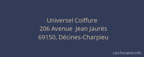 Universel Coiffure