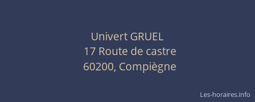 Univert GRUEL