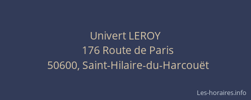 Univert LEROY