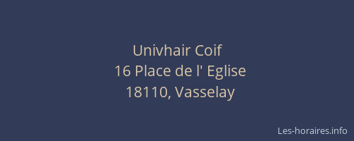 Univhair Coif