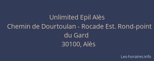 Unlimited Epil Alès