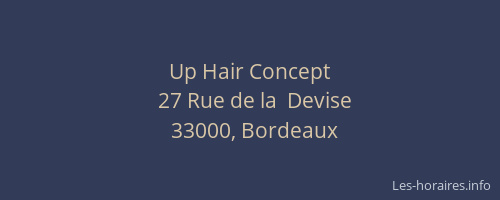 Up Hair Concept