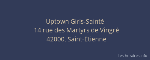 Uptown Girls-Sainté