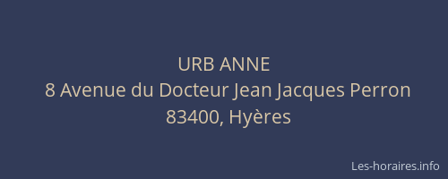URB ANNE