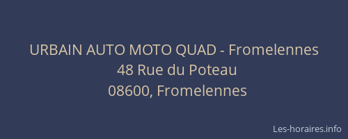 URBAIN AUTO MOTO QUAD - Fromelennes