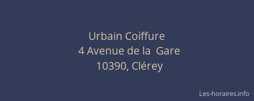Urbain Coiffure