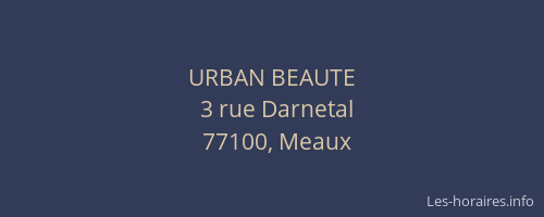 URBAN BEAUTE