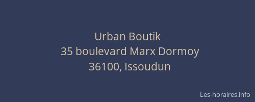 Urban Boutik