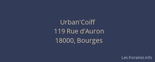 Urban'Coiff