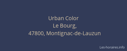 Urban Color