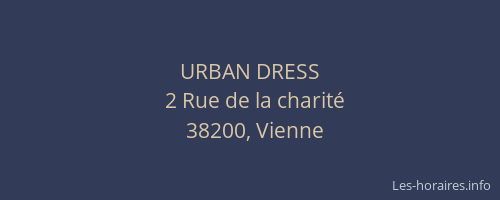 URBAN DRESS