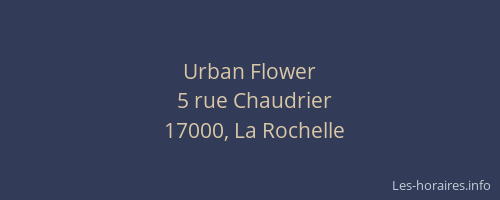 Urban Flower
