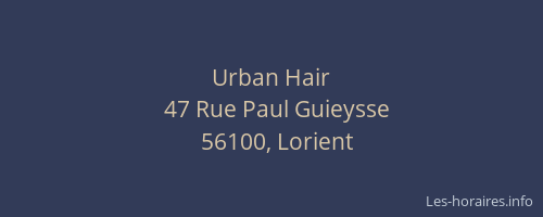 Urban Hair