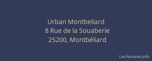 Urban Montbeliard