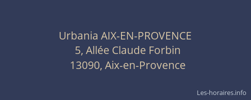 Urbania AIX-EN-PROVENCE