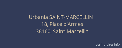 Urbania SAINT-MARCELLIN