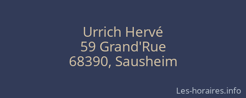 Urrich Hervé