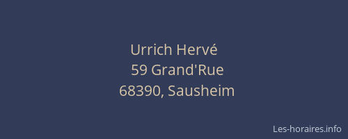 Urrich Hervé