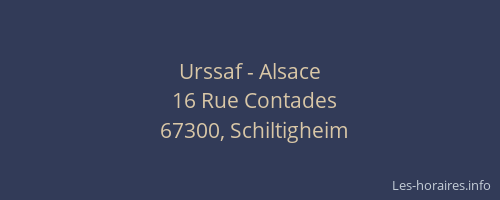 Urssaf - Alsace