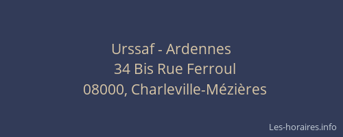 Urssaf - Ardennes