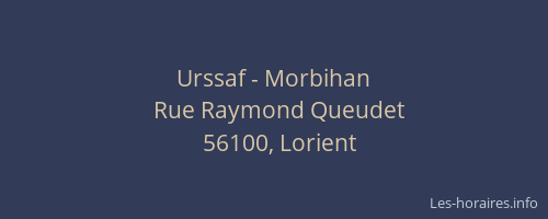 Urssaf - Morbihan