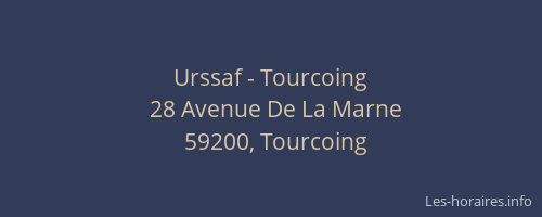 Urssaf - Tourcoing