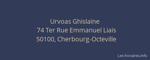 Urvoas Ghislaine