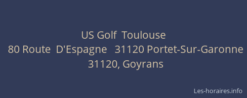 US Golf  Toulouse